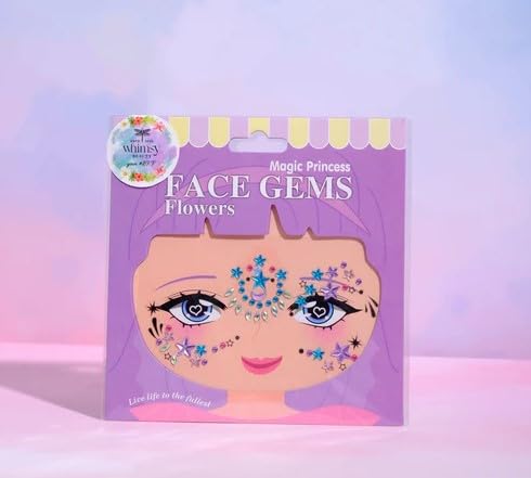 Whimsy Beauty Face Gems For Kids | Stickers for makeup face decoration | Face Gems Sticker, Crystal Tattoo Rhinestone Decoration for Girls for Festivals, Parties