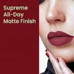 Matte Liquid Lipstick Set | Long-Lasting Waterproof Lip Colors | 4 Shades for All-Day Wear | Non-Drying, Highly Pigmented, Smudge-Proof Lip Makeup - Image 3