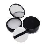 CALANDIS® 20G Empty Loose Powder Case Facial Blusher Container Jars with Puff Blender