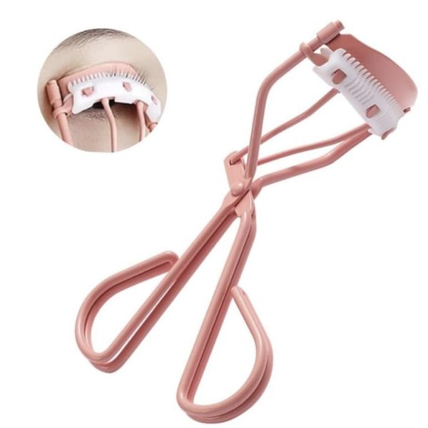 Trendy Eyelash Curler with Comb Teeth Professional Lash Curlers High Curvature