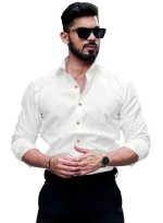 Men's Solid Linen Cotton Shirt_Casual_Plain_Full Sleeve_Summer-Regular Fit_Men Stylish Shirt_Old-Full-Linen