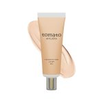 FLiCKA Tomato Liquid Foundation for Face Makeup 30ml | Light to Medium to Buildable Coverage | Moisturizing, Lightweight & Long Lasting | All Skin Types | 01 Ivory