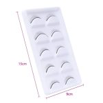 Savni Self-Adhesive Practice False Eyelashes, 5 Pairs, Natural Looking, Training Extension Set - Image 2