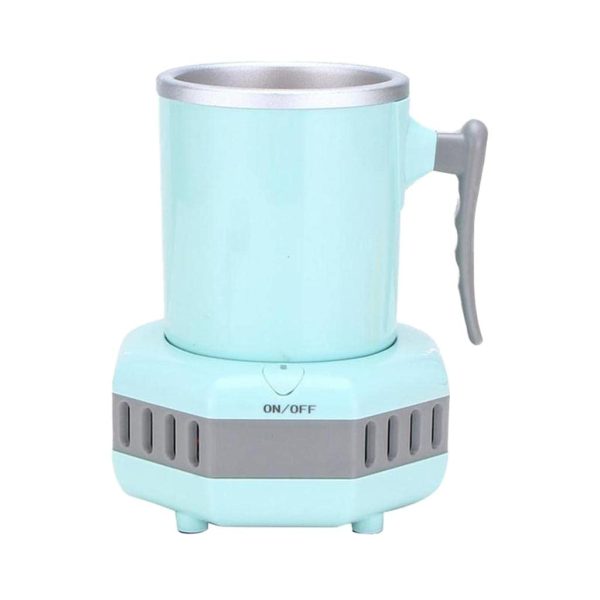 CLUB BOLLYWOOD® Portable Quick Electric Beverage Cup Cooler Ice Making for Milk Coffee Blue| Home & Garden | Major Appliances | Refrigerators & Freezers | Mini Fridges