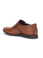 Hush Puppies 8553 Alpha Slipon E 24 Tan Casuals Shoes For Men|Birthday Parties|Family Gatherings|School Performances|Flexible|Other Occasions - Image 4