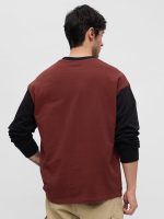The Souled Store Naruto Shippuden: Men and Boys Round Neck Colour Block Cotton Oversized Full Sleeve T-Shirts - Image 4