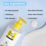 SunScoop 5% Niacinamide Daily Moisture Sunscreen Body Lotion SPF 50+ PA++++ | 24-Hours Moisturization | Prevents Tan & Sunburn | Reduces Pigmentation | Lightweight & Non-sticky | Leaves No White Cast | For All Skin Types | Body Sunscreen for Summer | 200 ml - Image 5