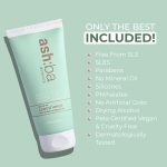 Ashba Botanics Leave-in Conditioner for Frizzy, Wavy & Curly Hair | Hair Cream For Men & Women | Moisturizes, Protects, Nourishes & Adds Shine to Dry & Damaged Hair | Silicone Free (50, millilitre) - Image 3