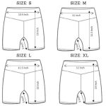 GLAMORAS® Nylon Spandex High Waist Under Skirt Shorts for Women & Girls Under Dress Shorts High Waist Stretchable Skin Fit Tights Cycling Shorts Biker Bicycle Shorts - Image 5