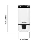 iBELL Humidifier for room with Remote, Digital display, 4.5L, Ultrasonic, Adjustable Mist Output, Super Quiet 360° Nozzle, Lasts Up To 24 Hrs, Essential Oil Diffuser, HU450RB (White) - Image 6