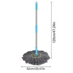 VARNI Fashion PURNASHAKTI Self Wringing Squeeze ||Twist Mop|| Microfiber|| Twisting Mop|| Extendable Stainless Steel Handle|| Reusable||Home|| Office|| Shop|| Self-Wringing Twist Mops - Image 2
