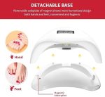 Sun UV 3-in-1 Gel Nail Polish UV Light Lamp, Nail Dryer Machine, And Nail Paint Dryer Machine - Professional Salon-quality Results At Home White UV Lamp For Nails Art - Image 2