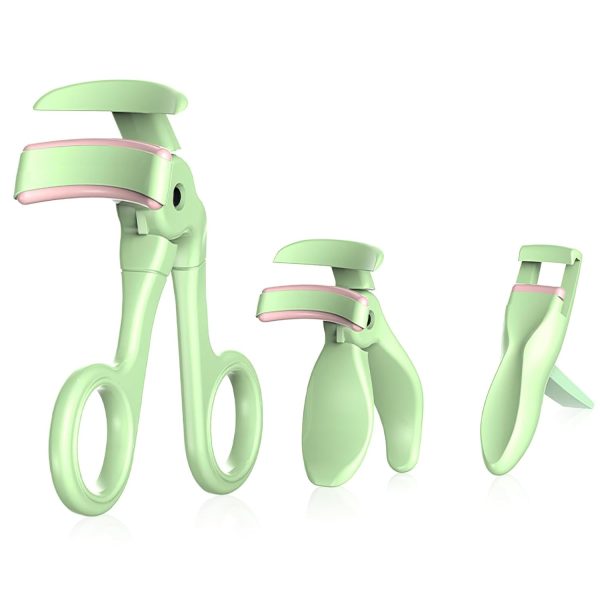 CoolShef 3 Pcs Eyelash Curler Set for Women, Precision Tool for Shaping Eye Lashes, Includes Mini Clamp for Inner Corners, Lightweight Design for Travel and Everyday Makeup Routine
