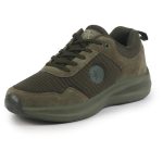 FAUSTO Men Suede Leather Breathable Broad Feet Classic Casual Shoes | All Day Comfortable Walking Sneakers | Memory Cushioned Insole with Anti Skid TPR Sole - Image 2