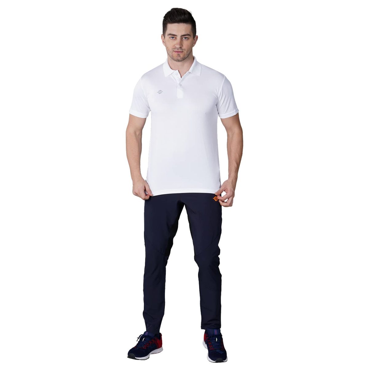 Nivia Solid Men's Dotted Micro Polyester Regular Fit T-Shirt - Image 5