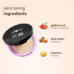 Plum Legit Matte Talc-Free Compact With SPF15 | Lightweight | Even Coverage | 100% Vegan & Cruelty Free | Olive Gleam - 127Y - Image 5