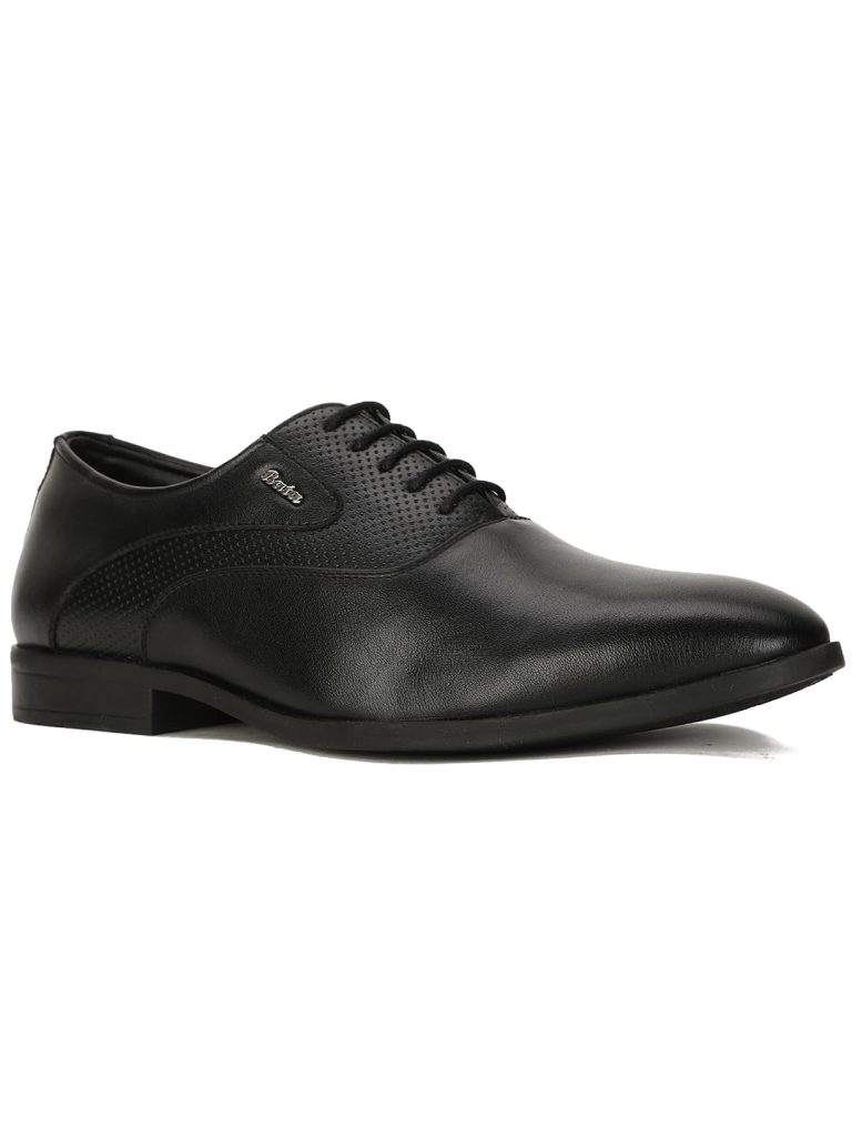 Bata Millan E Men Formal Lace-up Shoes in TAN