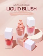 COSLUXE O TWO O Velvet Liquid Blush,Face Blusher,Long-lasting Makeup Blush,15g (01- PINK PUPPLE) - Image 5