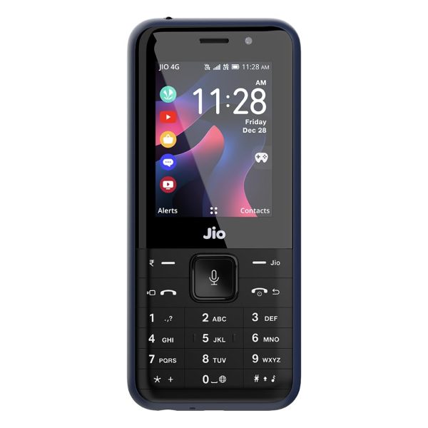 (Refurbished) JIO JioPhone Prima 2 | 4G Premium Curved Design Keypad Phone Made with Qualcomm Technologies, Direct Video Calling, YouTube, Facebook, Google Assistant, JioPay(UPI), JioChat | Locked Network