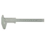 WildCard India 1pc Plastic Caliper Eyebrow Measuring Ruler Double Scale Sliding Gauge Ruler for Eyebrow Permanent Makeup - Image 5