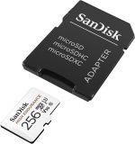 SanDisk 256GB High Endurance Video microSDXC Card with Adapter for Dash Cam and Home Monitoring Surveillance Systems - C10, U3, V30, 4K UHD, Micro SD Card - SDSQQNR-256G-GN6IA - Image 4