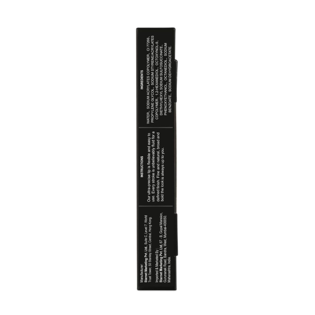 Neyah Feline Flick Arc Eyeliner | Intense Black Liquid Eyeliner | Smudge-Proof, Long-Lasting & Quick-Dry Formula