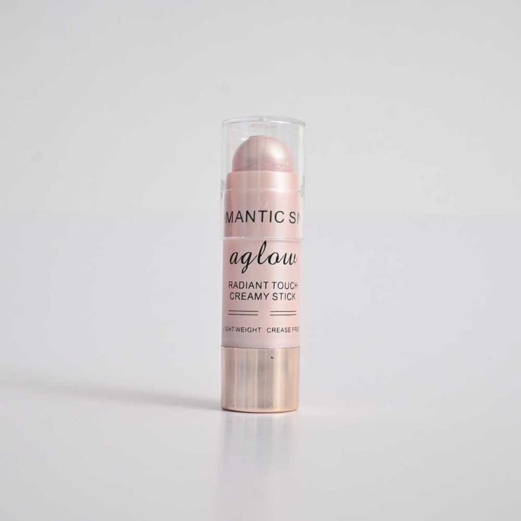 KIRA Romantic Snow Aglow Radiant Touch Creamy Stick, Long Lasting Formula For Face Makeup And Body For Women's (Pink)