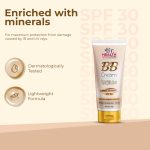 Dr. Health Carre BB Cream – Daily Use Face Moisturizer & Makeup | For Oily, Dry & Acne-Prone Skin | Helps with Pigmentation & Dark Spots | Glowing Skin | SPF 30 | 50g-Pack of 2 - Image 2