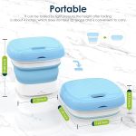 Rikriva Washing-Machine-Mini-Washer-High-with-Modes-Deep-Cleaning-for-Underwear-Baby-Clothes-or-Small-Items-Foldable-Washing-Machine-UV - Image 4