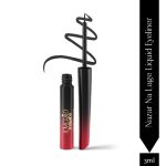 LoveChild Masaba Liquid Eyeliner (Black), Waterproof Smudge-Proof Eyeliner with HD Gloss Finish, Quick Drying Eye Liner and Long Lasting Eye Makeup for Comfortable Wear, 3ml - Image 8