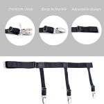 Kofati Shirt stays for men Mens shirt tucker for men Upgrade Adjustable Elastic Garter Military Shirts Holder with Non-slip Locking Clamps - Image 7