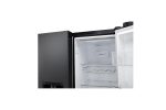 LG 630 L, 3 Star, Frost-Free, Double Door, Door Cooling+, Hygiene Fresh+, Smart Inverter, Wi-Fi Convertible Side By Side Refrigerator with AI ThinQ (GL-L257CMC3, Matt Black, Ice & Water Dispenser) - Image 8