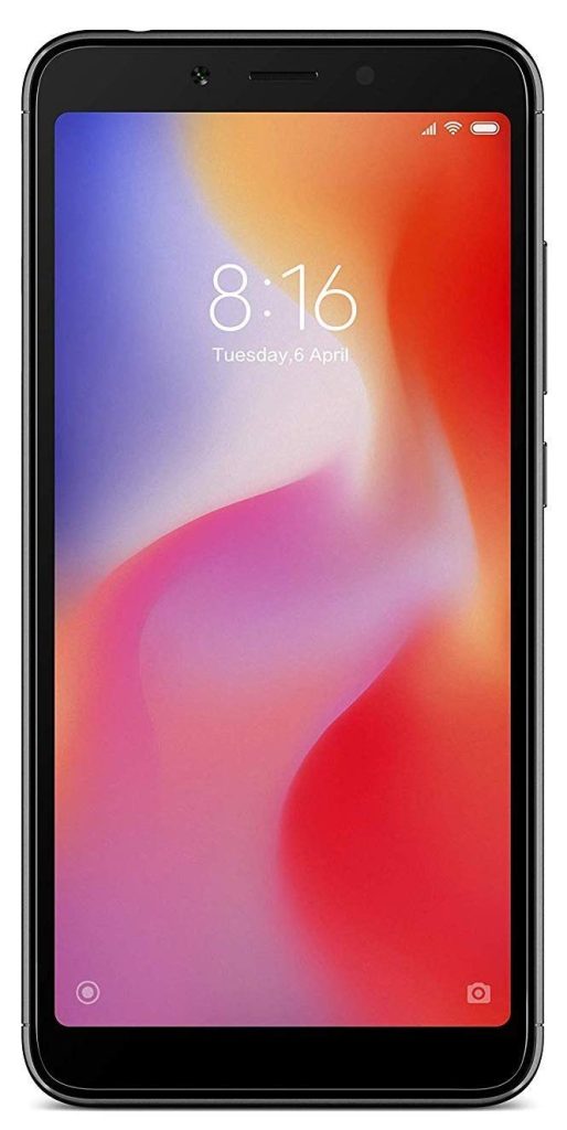 Mi Redmi 6A (Black, 2GB RAM, 16GB Storage)