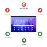 Baatu Enable Tablet + Screen Guard (10.1) | Smart Parental Control Tab for Kids | Screen Time & Content Monitor, App Blocker, Location Tracking, etc., | 4GB RAM, 64 GB ROM | SIM + WiFi Calling - Image 3