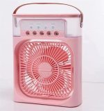 TRIDEO Portable Air Conditioner Fan, Mini Evaporative Air Cooler with 7 Colors LED Light for Home-Office-Artic-Cooler-3In1-Conditioner-Humidifier-Purifier-Mini-Cooler-air-conditioners Pink_SA10 - Image 3
