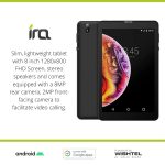 Wishtel IRA T803 8" Tablet | 3GB RAM, 32GB ROM | Android | Wi-Fi + 4G/LTE | Dual SIM | 2GHz Quad-Core Processor | 5500mAh Battery | Free Accessories (Charger, Flip-Cover, OTG, Earphones) - Image 5