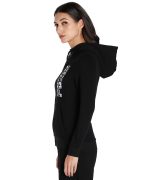 Puma Women Cotton Hooded Neck Sweatshirt - Image 3