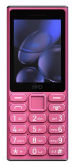 HMD 105 4G Keypad Phone with YouTube, Built-in UPI App, Phone Talker, Long-Lasting Battery, Type - C, Wireless FM Radio | Pink - Image 2