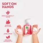 Dettol Foaming Handwash Pump - Strawberry (Pack of 2-250ml each) | Rich Foam | Moisturizing Hand Wash | Soft on Hands - Image 7