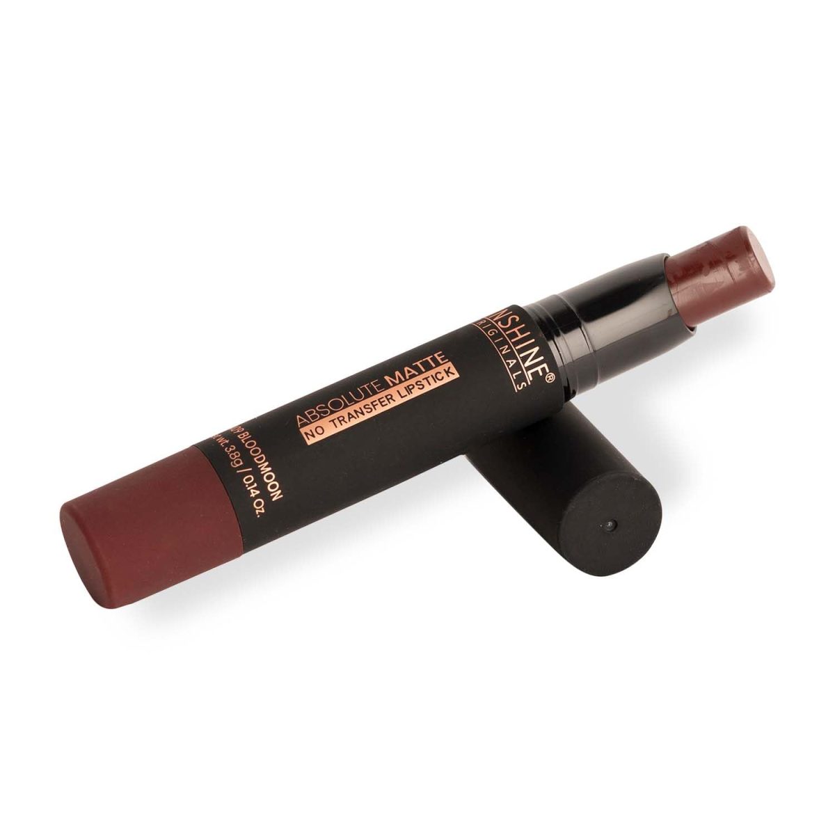 INSHINE ORIGINALS Absolute Matte Lipstick - Long-lasting, Transfer-resistant, Velvety Matte Finish with Intense Color, Up to 12 Hours Wear | Perfect for Sophisticated Lips - BLOOD MOON - Image 3