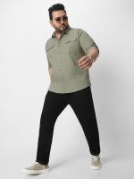 Urbano Plus Men's Cotton Full Sleeve Regular Fit Casual Solid Shirt - Image 5