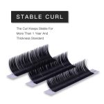 Gleevia EyeLash Extension Kit for Beginners, Professional Classic Stable Curl Practice Kit with Eye Lashes Glue and Accessories for Eyelash Extensions (Combo Pack) (0.05C9mm) - Image 6