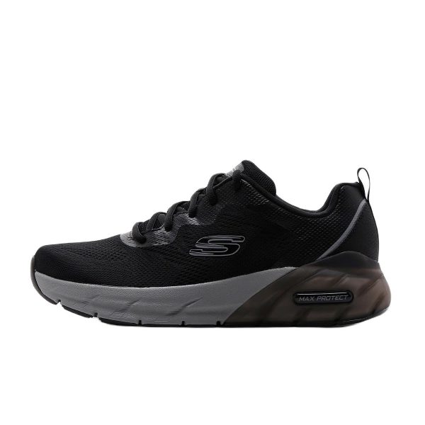 Skechers-Men's Sneakers-MAX Protect Sport - SAFEGUARD-232661-BKGY-11 Black/Gray