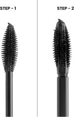 Glam Goddess Double Trouble Volumizing and Lengthening Mascara | 2-in-1 Mascara for Women | Long Lasting (15 ml) (Black) - Image 3