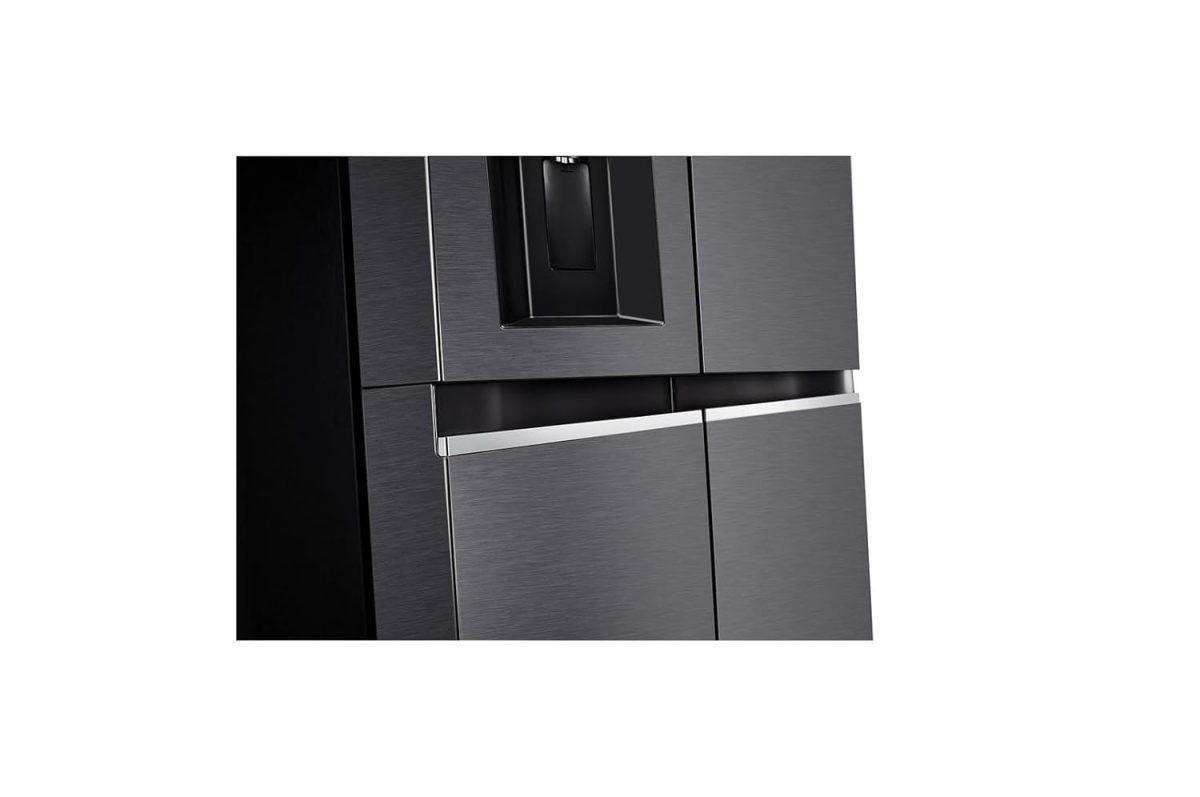 LG 630 L, 3 Star, Frost-Free, Double Door, Door Cooling+, Hygiene Fresh+, Smart Inverter, Wi-Fi Convertible Side By Side Refrigerator with AI ThinQ (GL-L257CMC3, Matt Black, Ice & Water Dispenser) - Image 6