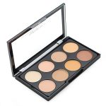 HUDA GIRL Beauty Professional Multi-Purpose Beauty Highlighter Contour and Concealer Palette | Face and Body Makeup | 8 Shades | Color Corrector - Image 2