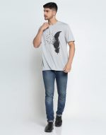 INKKR Men Half Sleeve Printed Roundneck T-Shirt Combo - Image 8