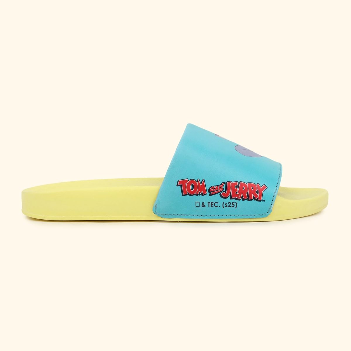 YOHO Tom & Jerry 003 Slides for Women | Iconic Design, Durable Soft Slides with Footpharma Footbed | Lightweight Orthopedic Sliders, Flip-Flops & Chappals for Everyday Use - Image 3