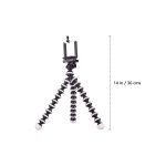 Amazon Basics Gorilla Tripod/Mini Tripod for Mobile Phone with Phone Mount with Flexible Gorilla Stand for DSLR, Action Cameras, Ring Lights, Panel Reflectors, Umbrellas, and Flashlights (13 Inch) - Image 7
