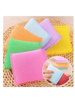 SR Sponge & Plastic Kitchen Scrubber for Dish/Utensils/Tiles Cleaning Heavy Quality Scrub Pad Multicolor Free Size Pack of 5 - Image 2